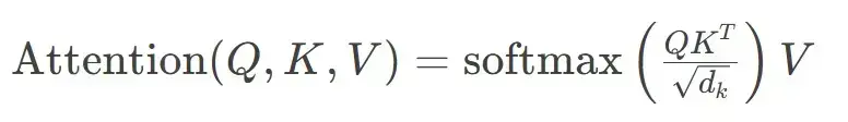 Attention formula